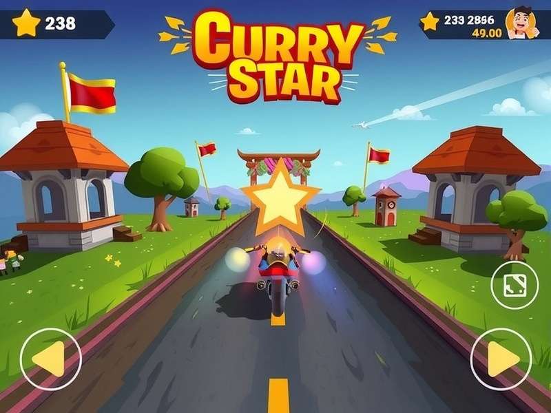 Curry Sprint Star gameplay screenshot
